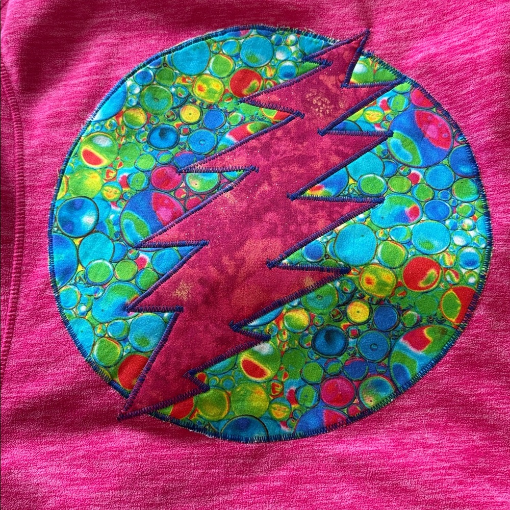Upcycled Grateful Dead Zip Up Hoodie - Picture 5 of 5